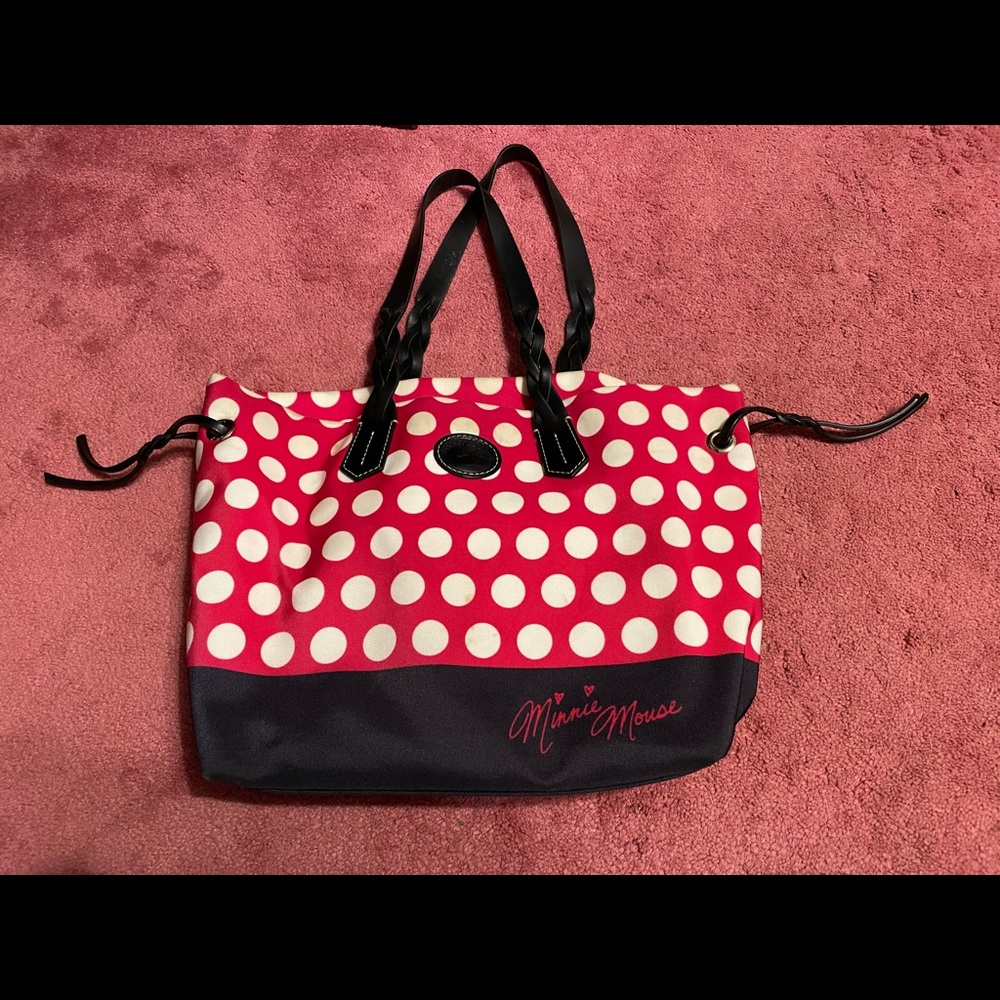 Dooney and Bourke Polka Dot Minnie Mouse purse and wallet